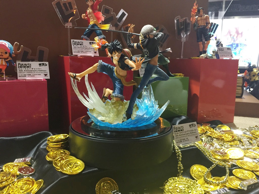 「フィギュアーツZERO」の「5th Anniversary Edition」シリーズの新作「モンキー・D・ルフィ＆トラファルガー・ロー」。