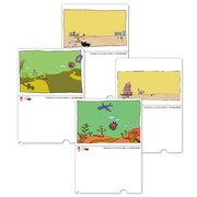 「ジョジョの奇妙な冒険 スターダストクルセイダース × TOWER RECORDS クリアファイル4枚セット」の1種。(c)荒木飛呂彦&LUCKY LAND COMMUNICATIONS/集英社・ジョジョの奇妙な冒険 SC 製作委員会