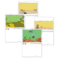 「ジョジョの奇妙な冒険 スターダストクルセイダース × TOWER RECORDS クリアファイル4枚セット」の1種。(c)荒木飛呂彦&LUCKY LAND COMMUNICATIONS/集英社・ジョジョの奇妙な冒険 SC 製作委員会