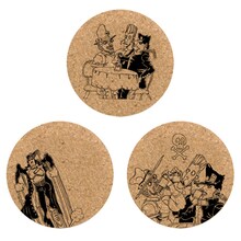 「ジョジョの奇妙な冒険 スターダストクルセイダース × TOWER RECORDS コルクコースター3枚セット」の1種。(c)荒木飛呂彦&LUCKY LAND COMMUNICATIONS/集英社・ジョジョの奇妙な冒険 SC 製作委員会