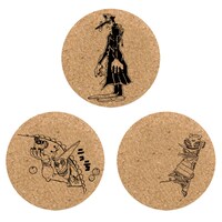 「ジョジョの奇妙な冒険 スターダストクルセイダース × TOWER RECORDS コルクコースター3枚セット」の1種。(c)荒木飛呂彦&LUCKY LAND COMMUNICATIONS/集英社・ジョジョの奇妙な冒険 SC 製作委員会