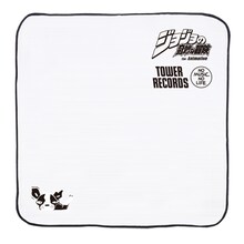 「ジョジョの奇妙な冒険 スターダストクルセイダース × TOWER RECORDS ハンドタオル イギー」。(c)荒木飛呂彦&LUCKY LAND COMMUNICATIONS/集英社・ジョジョの奇妙な冒険 SC 製作委員会
