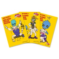 「ジョジョの奇妙な冒険 スターダストクルセイダース × TOWER RECORDS ポストカード3枚セット」の1種。(c)荒木飛呂彦&LUCKY LAND COMMUNICATIONS/集英社・ジョジョの奇妙な冒険 SC 製作委員会