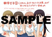 「数学女子」5巻のCOMIC ZIN特典。