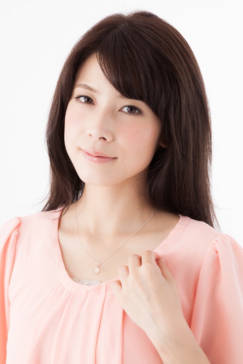 「愛良のお守りペンダント」の着用例  (c)池野恋／集英社・りぼん