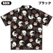 「ヤング ブラック・ジャック」間黒男×ピノコ×ヒョウタンツギ アロハシャツ[ブラック]