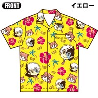 「ヤング ブラック・ジャック」間黒男×ピノコ アロハシャツ[イエロー]