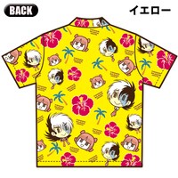 「ヤング ブラック・ジャック」間黒男×ピノコ アロハシャツ[イエロー]