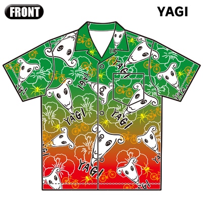 「弱虫ペダル」アニマル柄アロハシャツ[YAGI]