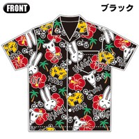 「弱虫ペダル」アニマル柄MIXアロハシャツ[ブラック]
