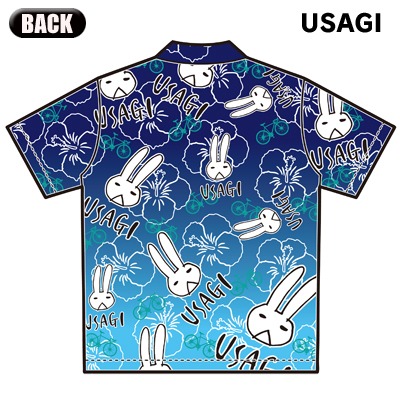 「弱虫ペダル」アニマル柄アロハシャツ[USAGI]