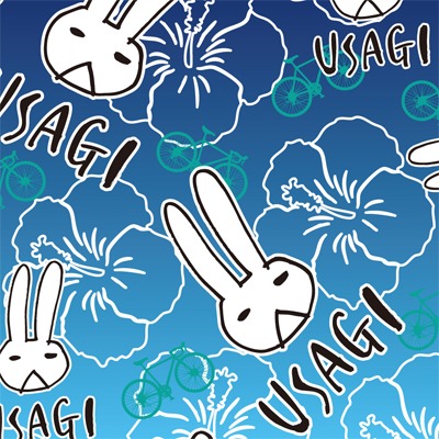 「弱虫ペダル」アニマル柄アロハシャツ[USAGI]