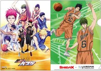 コラボルームの利用者にプレゼントされるクリアファイルの1種。