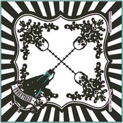 G賞：レース付ミニタオルの1種。(c)枢やな/スクウェアエニックス ・ 黒執事Project ・ MBS