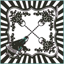 G賞：レース付ミニタオルの1種。(c)枢やな/スクウェアエニックス ・ 黒執事Project ・ MBS