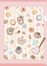 H賞：レターセットのクリアファイルの1種。(c)枢やな/スクウェアエニックス ・ 黒執事Project ・ MBS