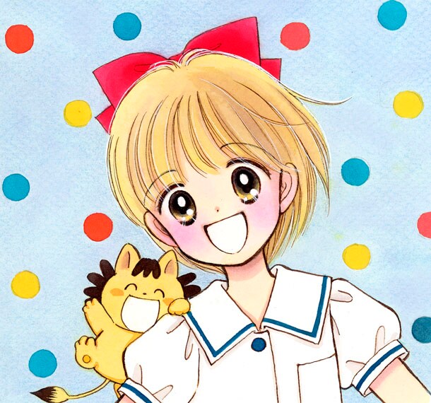 「姫ちゃんのリボン」のカット。(c)水沢めぐみ／集英社