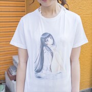和遥キナがイラストを手がけたパンチラTシャツ。