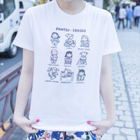 うさくんがイラストを手がけたパンチラTシャツ。