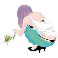 TERUのパンチライラスト。