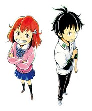 堀祐介原作・山仲剛太作画による新連載「アンペア」のカット。