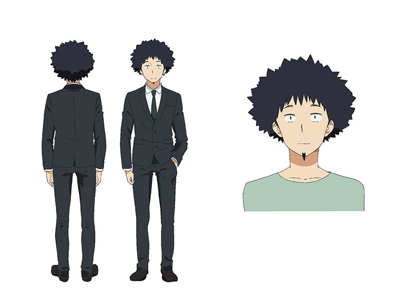 本場猛の設定画。(c)2015 サンカクヘッド／集英社・「干物妹！うまるちゃん」製作委員会