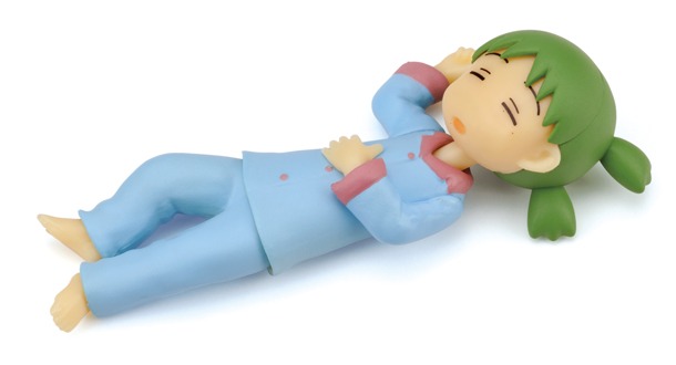 「『よつばと！』フィギュアコレクション vol.1」の「ねる」。(c)KIYOHIKO AZUMA/YOTUBA SUTAZIO
