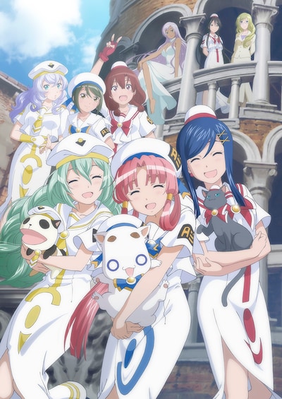 アニメ「ARIA The AVVENIRE」第2弾メインビジュアル (c)2015 天野こずえ/マッグガーデン・ARIA カンパニー (c)2015 Kozue Amano/MAG Garden・ARIAcompany All Rights Reserved