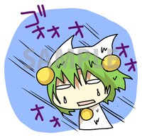 LINEスタンプ「デ・ジ・キャラット」より。(c)BROCCOLI Illust.Koge-Donbo*