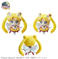 「ぷちきゃら！美少女戦士セーラームーン セーラースターズ編」のエターナルセーラームーン。(c)Naoko Takeuchi (c)武内直子・PNP・東映アニメーション