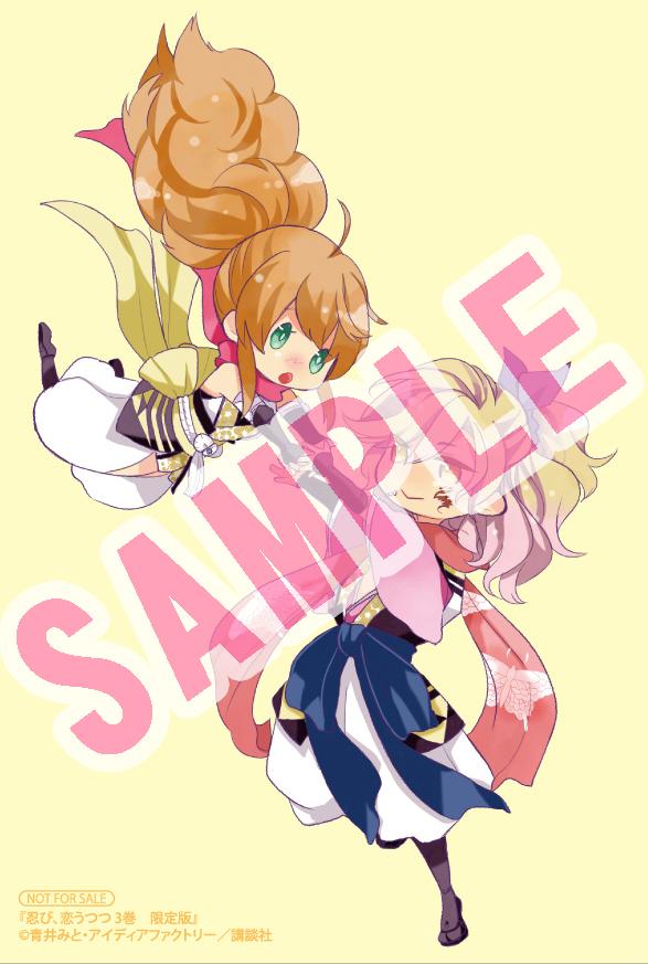 「忍び、恋うつつ」3巻特装版のアニメイト特典