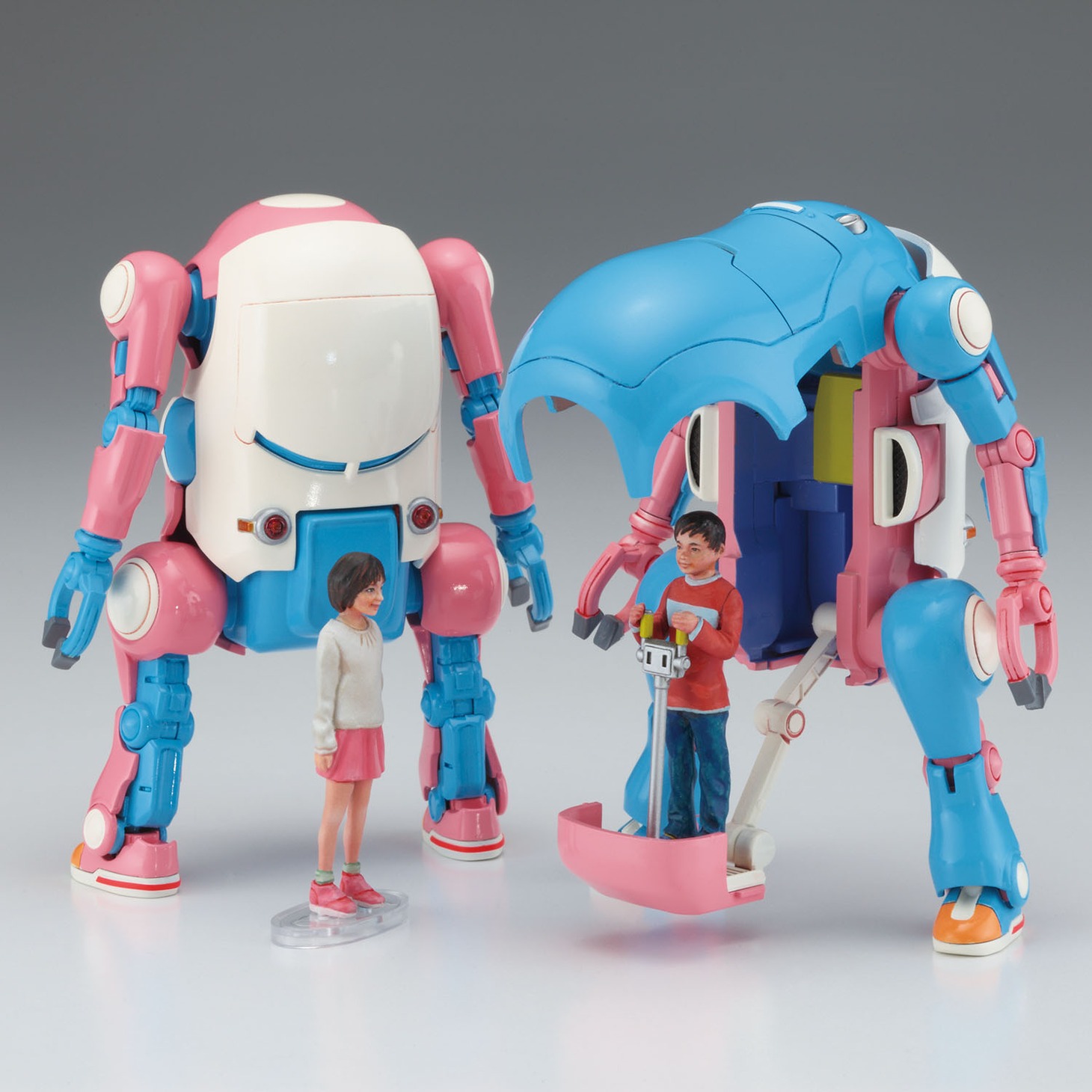 「メカトロウィーゴ No.03 “みずいろ＆ももいろ”」(c)MODERHYTHM/Kazushi Kobayashi