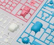 「メカトロウィーゴ No.03 “みずいろ＆ももいろ”」のパーツ。(c)MODERHYTHM/Kazushi Kobayashi