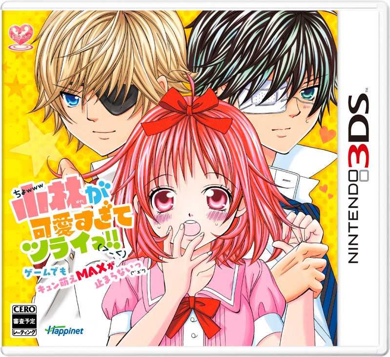 ゲーム「小林が可愛すぎてツライっ!!ゲームでもキュン萌えMAXが止まらないっ(*´ェ`*)」パッケージ画像 (c)池山田剛／小学館 (c)Happinet