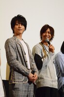 （左から）廣瀬智紀、山田ジェームス武。