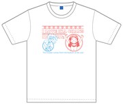 「侵略！イカ娘」の Tシャツ[ホワイト]