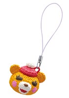 「3月のライオン チクチク手芸マスコット」の「ウミノグマ編みぐるみ」。