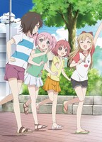 「ゆるゆり なちゅやちゅみ！+」キービジュアル (c)2015 なもり/一迅社・七森中ごらく部