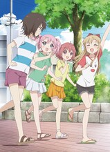 「ゆるゆり なちゅやちゅみ！+」キービジュアル (c)2015 なもり/一迅社・七森中ごらく部