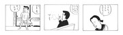 「コミコミ」で配信される「じみへん」作品パックの一部。