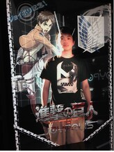 ジョイポリス館内に設置されるデジタルコンテンツのイメージ。(c)諫山創・講談社/「進撃の巨人」製作委員会