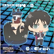 ジョイポリス館内の対象アトラクションや、カーニバルゲームで遊んでスタンプを集めると、オリジナルグッズが当たる抽選会に参加できる。画像は景品のミニタオルの1種。(c)諫山創・講談社/「進撃の巨人」製作委員会