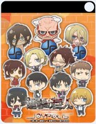 コラボレートにより販売される、ノベルティパスケースの1種。(c)諫山創・講談社/「進撃の巨人」製作委員会