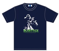 「“MAX POWER！”Tシャツ」ネイビー