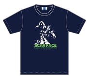 「“MAX POWER!”Tシャツ」ネイビー