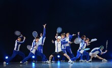 青学レギュラー陣。 (c)許斐 剛／集英社・NAS・新テニスの王子様プロジェクト (c)許斐 剛／集英社・テニミュ製作委員会