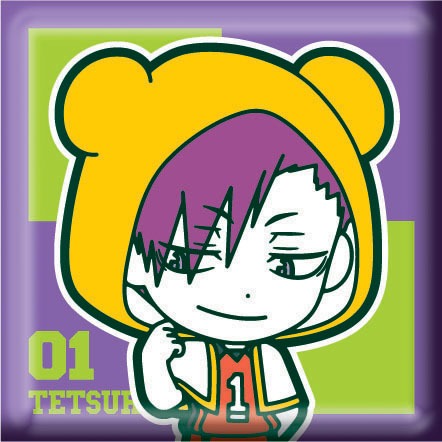 H賞「スクエア缶バッジ」の1種。（セットF）(c)古舘春一／集英社・「ハイキュー!!」製作委員会・MBS BE@RBRICK TM & (c)2001-2015 MEDICOM TOY CORPORATION. All rights reserved.