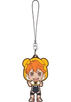 I賞「ラバーストラップ」の1種。(c)古舘春一／集英社・「ハイキュー!!」製作委員会・MBS BE@RBRICK TM & (c)2001-2015 MEDICOM TOY CORPORATION. All rights reserved.