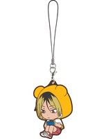 I賞「ラバーストラップ」の1種。(c)古舘春一／集英社・「ハイキュー!!」製作委員会・MBS BE@RBRICK TM & (c)2001-2015 MEDICOM TOY CORPORATION. All rights reserved.