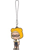 I賞「ラバーストラップ」の1種。(c)古舘春一／集英社・「ハイキュー!!」製作委員会・MBS BE@RBRICK TM & (c)2001-2015 MEDICOM TOY CORPORATION. All rights reserved.